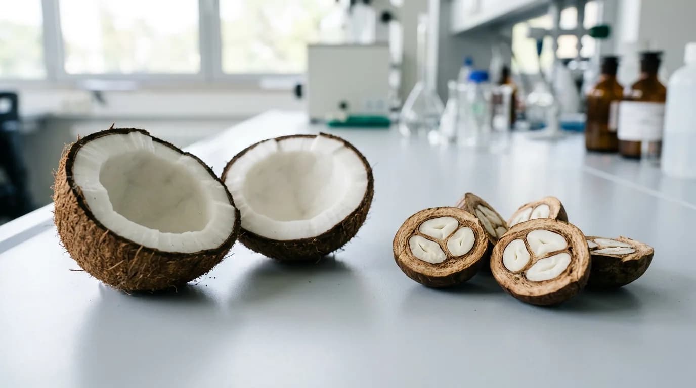 Лауриновые масла: кокос и бабассу — почему они ведут себя не как остальные