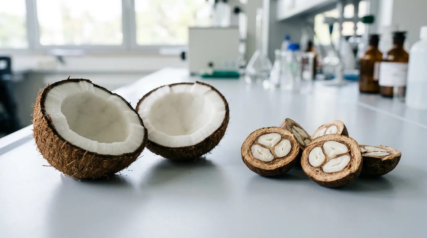 Лауриновые масла: кокос и бабассу — почему они ведут себя не как остальные